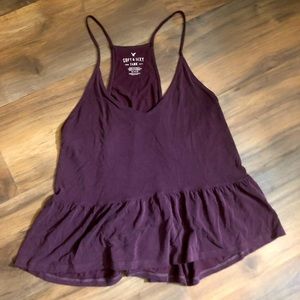 Womens American Eagle soft and sexy tank, spaghetti straps size M